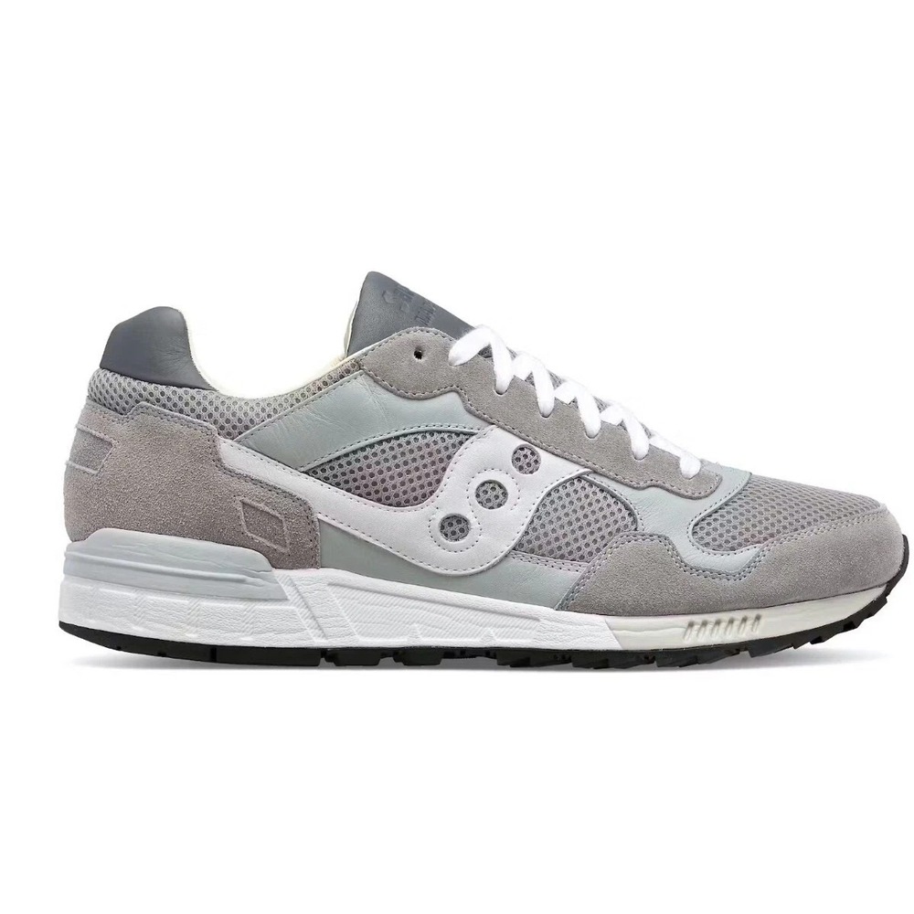 Mens Size 8 - Saucony Shadow 5000 Made in‎ Italy Grey/White Shoes S70723-1 NEW